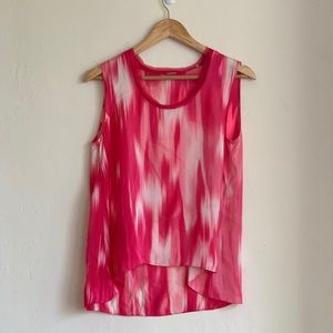 Silk sleeveless top